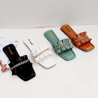 Sandal Wanita Kokop Rempel Strap Rantai MC-VT 96