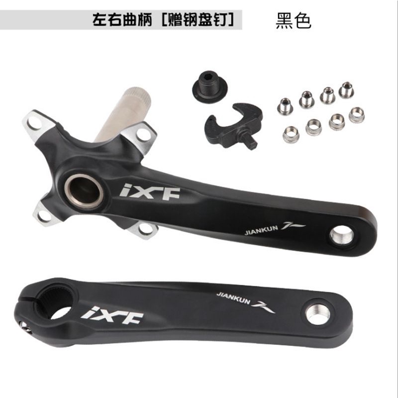 Crank Arm IXF BCD 104 MTB Include BB tanpa Chainring Hollowtech 2 Original