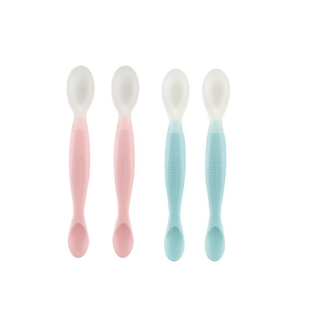 Simba BOP Starter Feeding Spoon Set Sendok Makan Bayi 2 Pcs