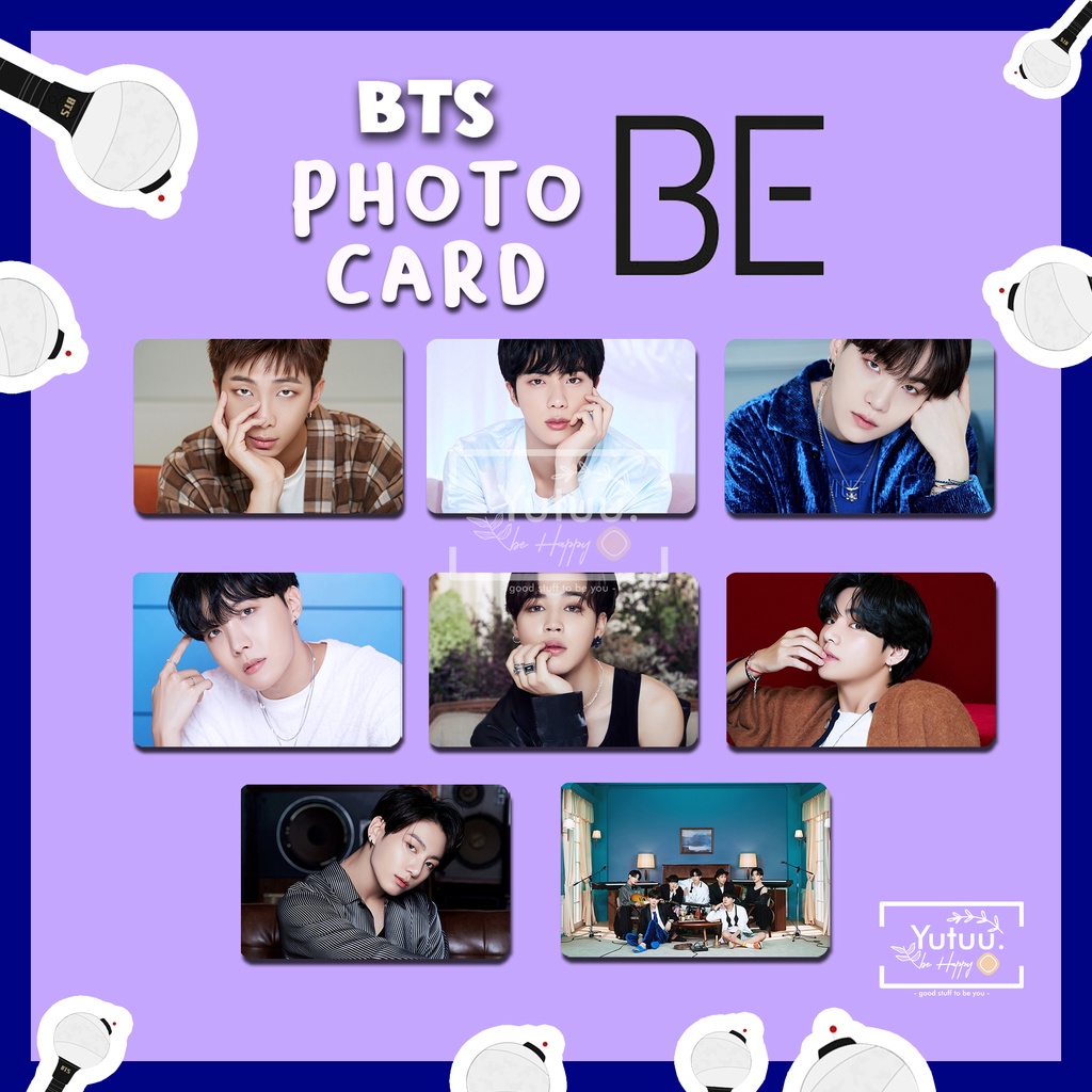 BANGTAN PHOTO CARD BE / Bangtan PC (unofficial)