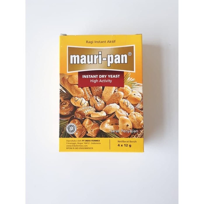 

Mauripan ragi instan 12gr