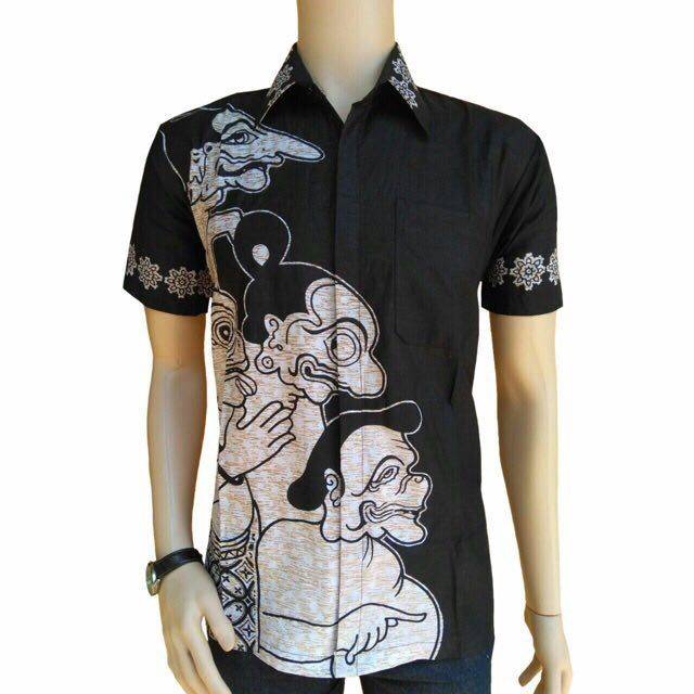 Kemeja Batik Pria Lengan Pendek 3Bagong Batik Pekalongan