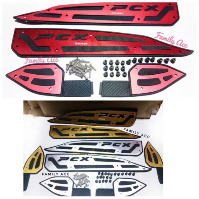 Injakan Kaki Bodres CNC Honda PCX New