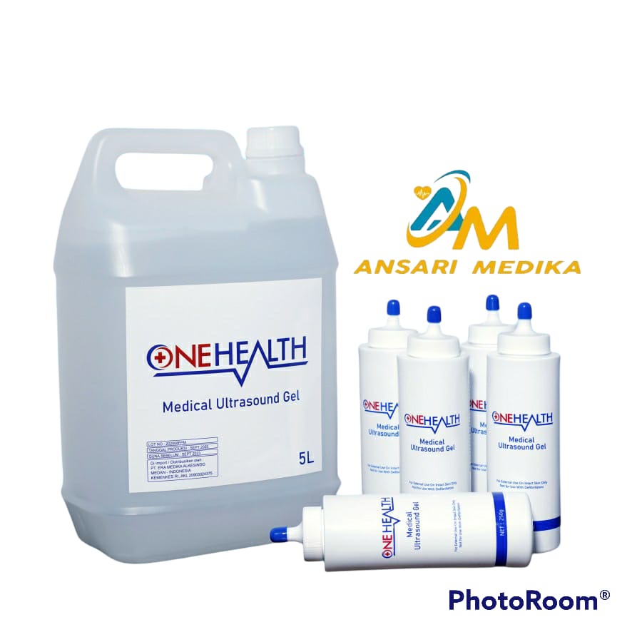 ULTRASOUND GEL ONEHEALTH UNTUK GEL USG, DOPLER, FACIAL, IPL