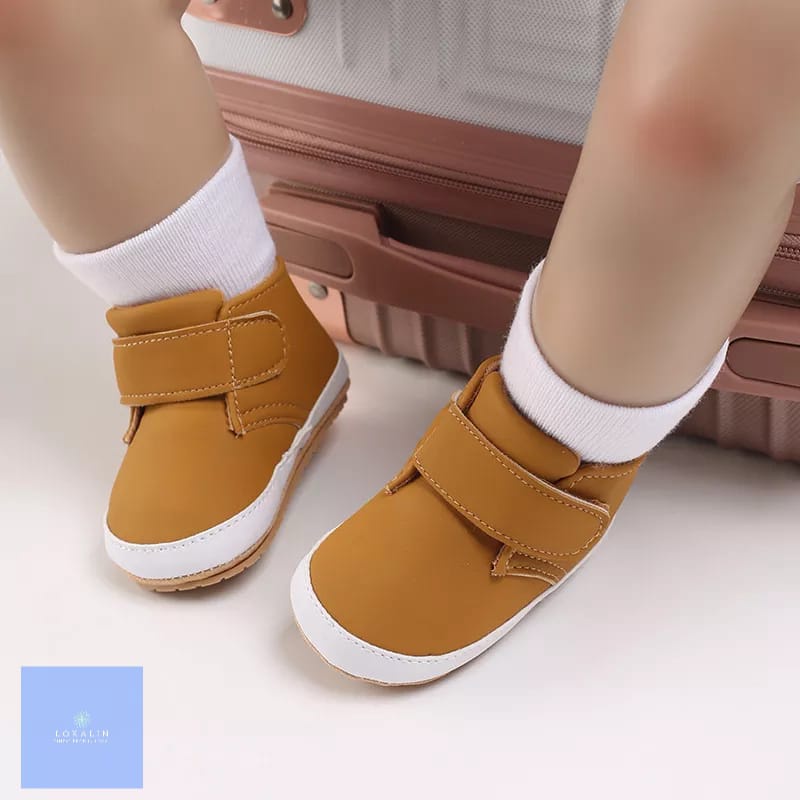 Sepatu Bayi Laki-Laki Boots Hammer-Prewalker Anak Perempuan 0-14 Bulan