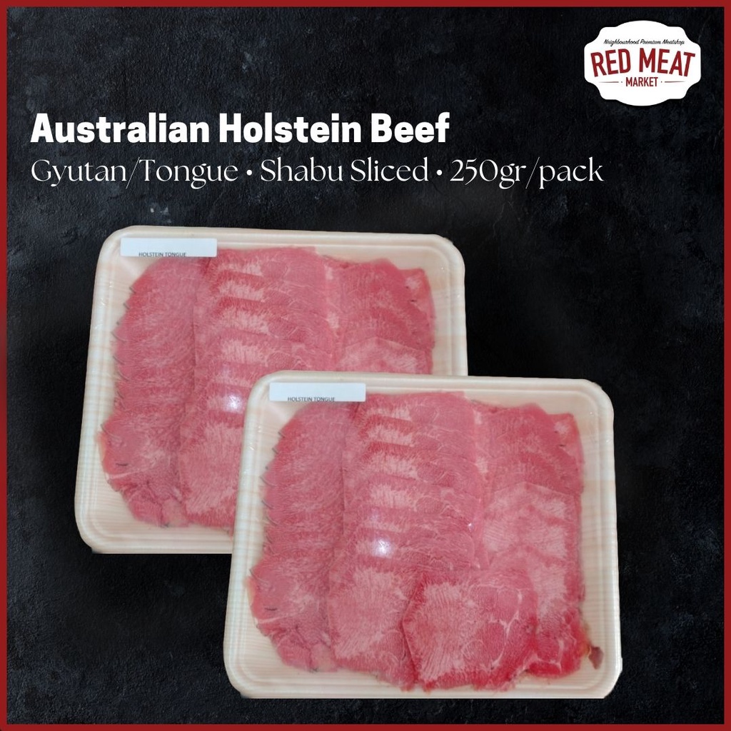 

Southland Darling Gyutan/Tongue slice @250gr/pack