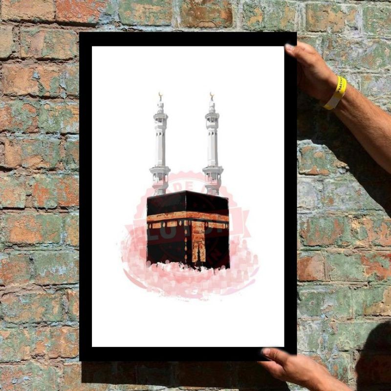 poster hiasan dinding kabah 001.