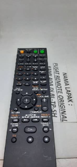 REMOTE REMOT DVD HOME THEATER SONY ORIGINAL ASLI PANJANG