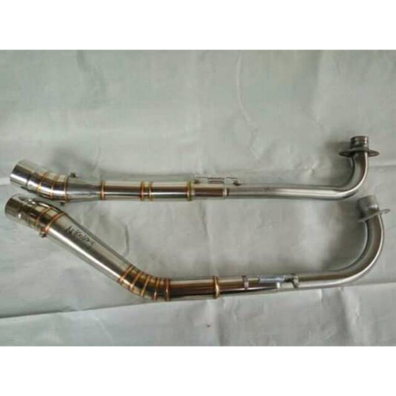 pipa leher knalpot al bebek supra 125 grand shogun grand Supra x dll.
