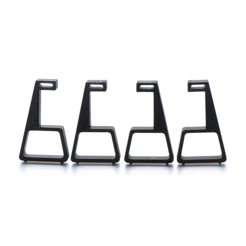 WONDER 4pcs Console Holder Flat-mounted Heighten Support Base Stand Untuk Sony PlayStation4 PS4 Slim Pro