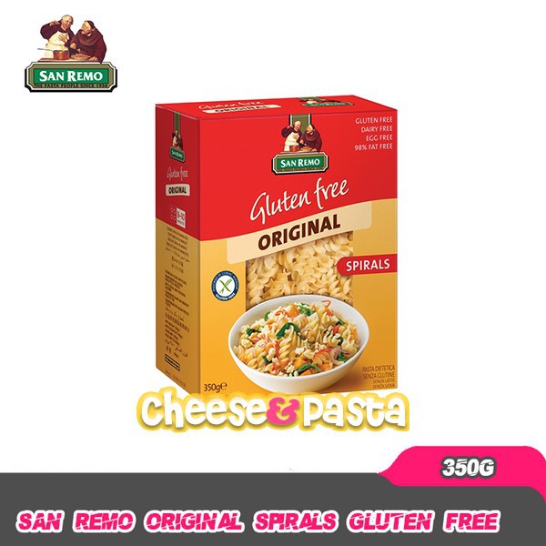 

San Remo Original Spirals Gluten Free 350 Gr