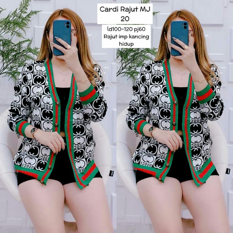 CARDIGAN RAJUT GUCCI PREMIUM IMPORT MJ20