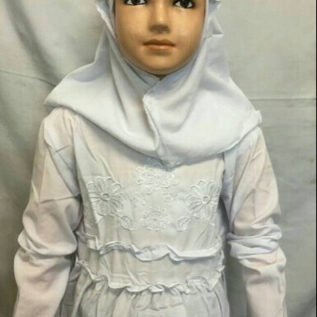 Baju muslim anak /gamis manasik/perlengkapan haji dan umroh wanita