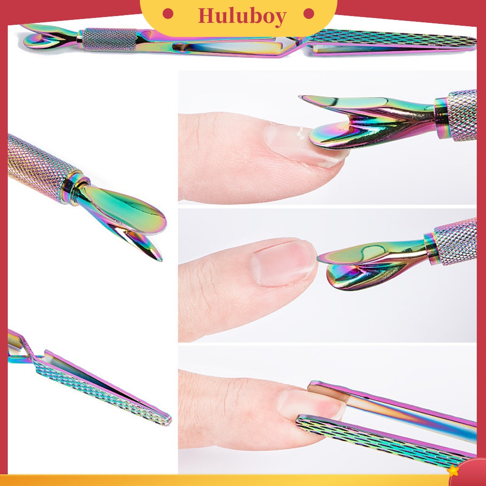 Huluboy Huluboy♡ Klip Holder Pembentuk Kuku Extension Untuk Manicure