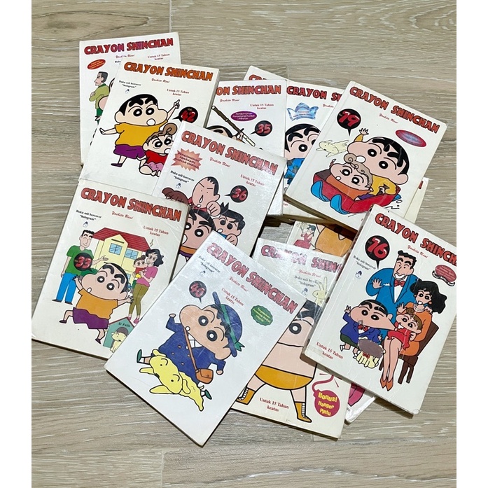 komik sinchan bekas | komik crayon sinchan | komik anak bekas | komik preloved