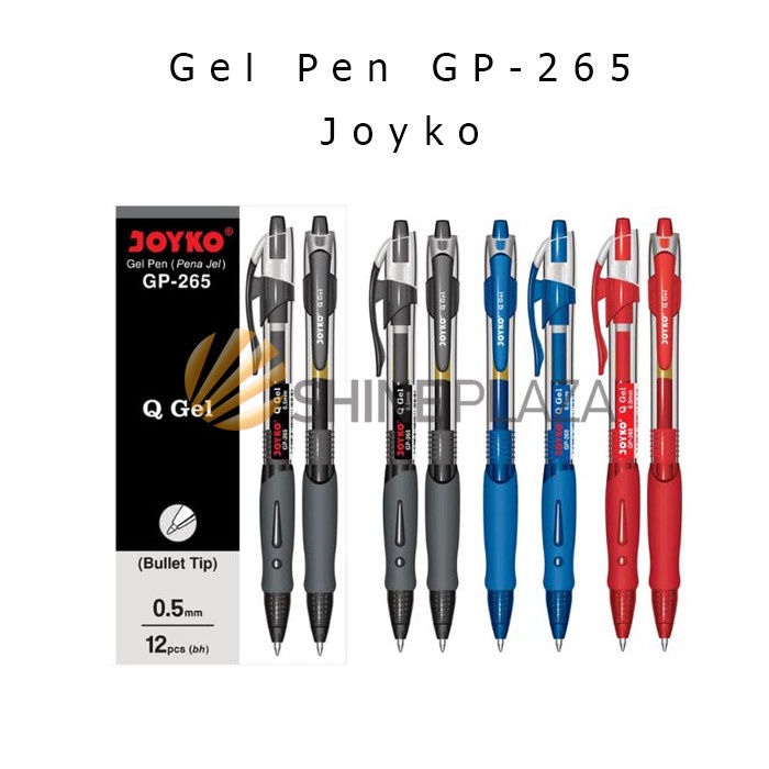 

Terlaris Pulpen Gel Joyko GP-265 0.5mm - Merah