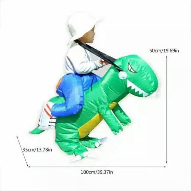 KOSTUM DINOSAURUS PESTA ANAK COSPLAY KARAKTER DINO LUCU