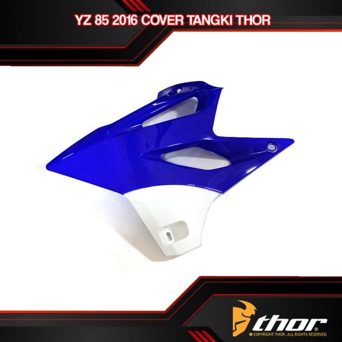 Cover Pelindung Sayap Body Depan Tangki YZ 85 New 2016 Hitam putih - Hitam