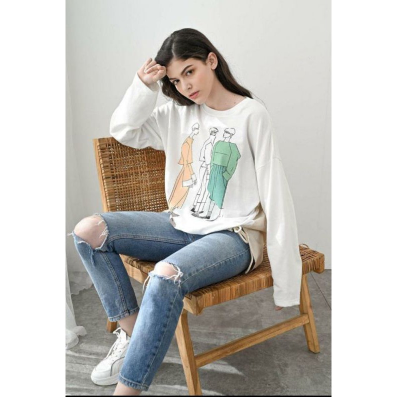 SWEATER ZR GIRL SERUT FREE MASKER