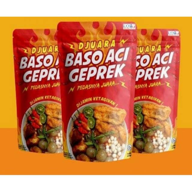

Baso Aci Geprek