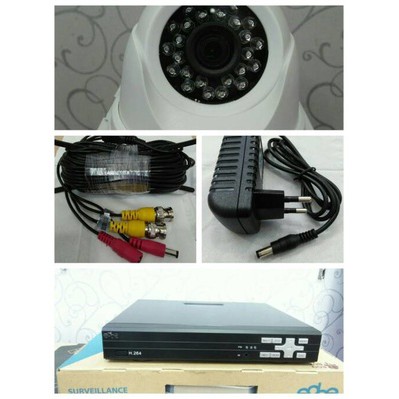 Paket 4 Ch AHD 1 Camera indoor