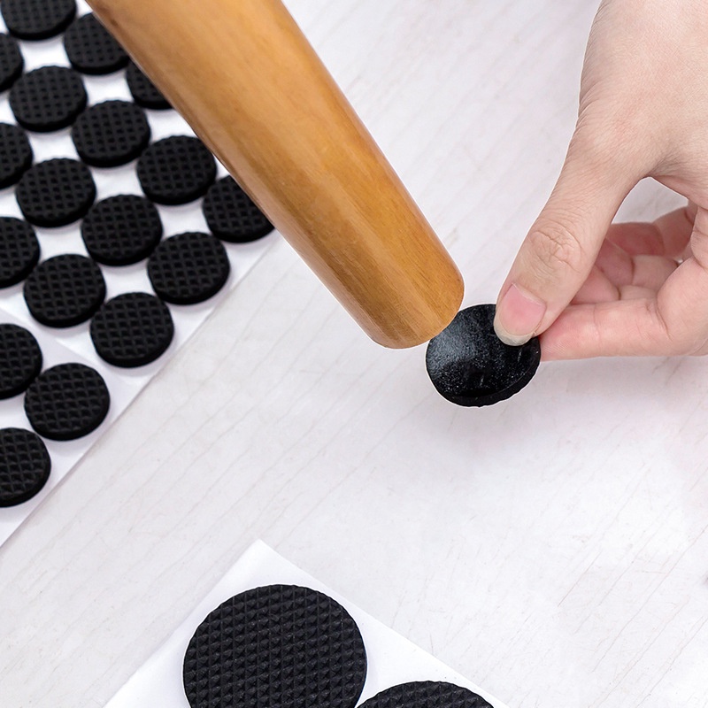 12/30/48Pcs Self-adhesive Furniture Leg Feet Rug Pads / Thickening Non-slip Mat for Chair Floor Protectors