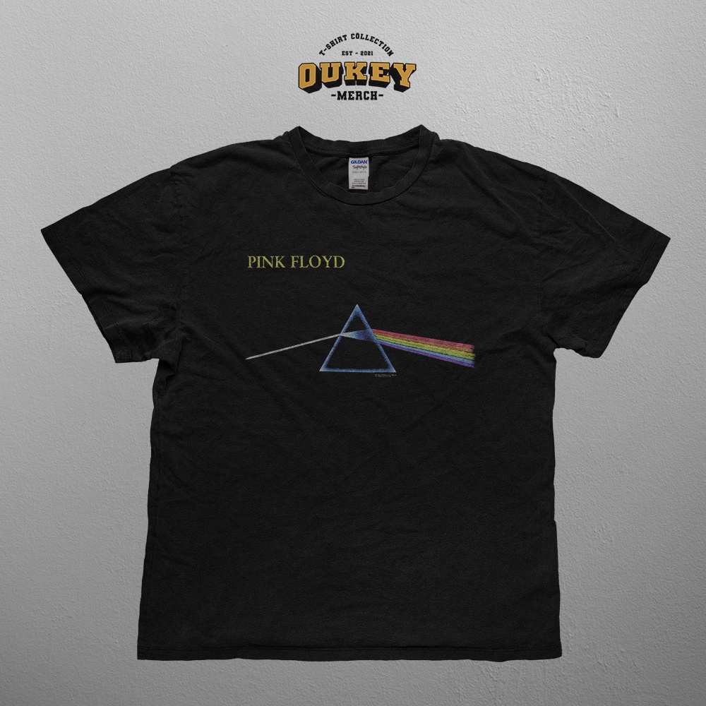 Kaos Band Pink Floyd - Dark Side Of The Moon ( Vintage Shirt )