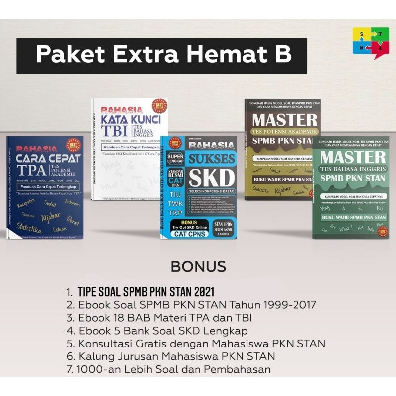 Paket Extra Hemat B Tpa Tbi Skd Master Tpa Master Tbi Shopee Indonesia
