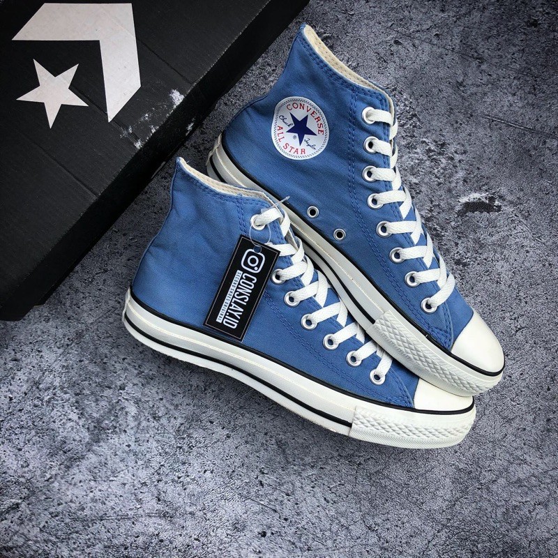 converse bright blue