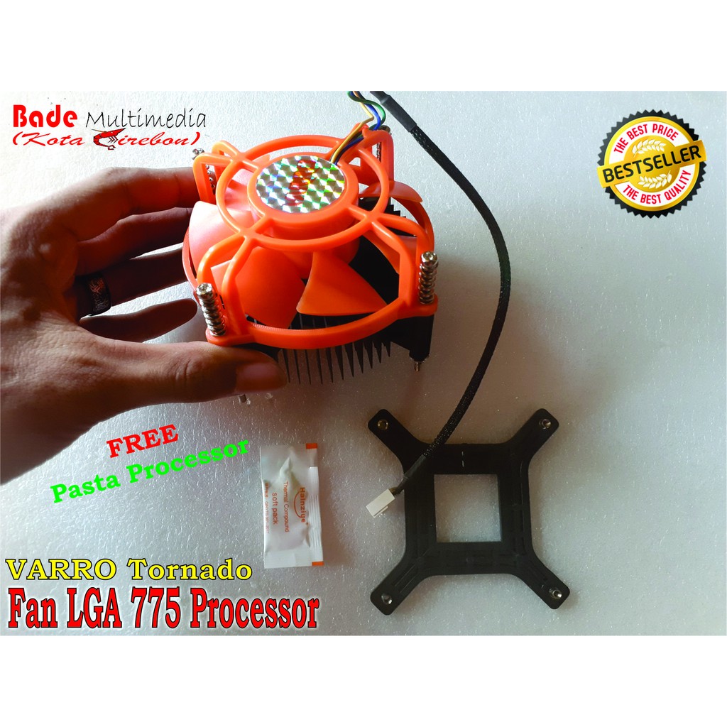 FAN Heatsink Pendingin Processor LGA 775 Varro Hurricane CPU Cooler Original