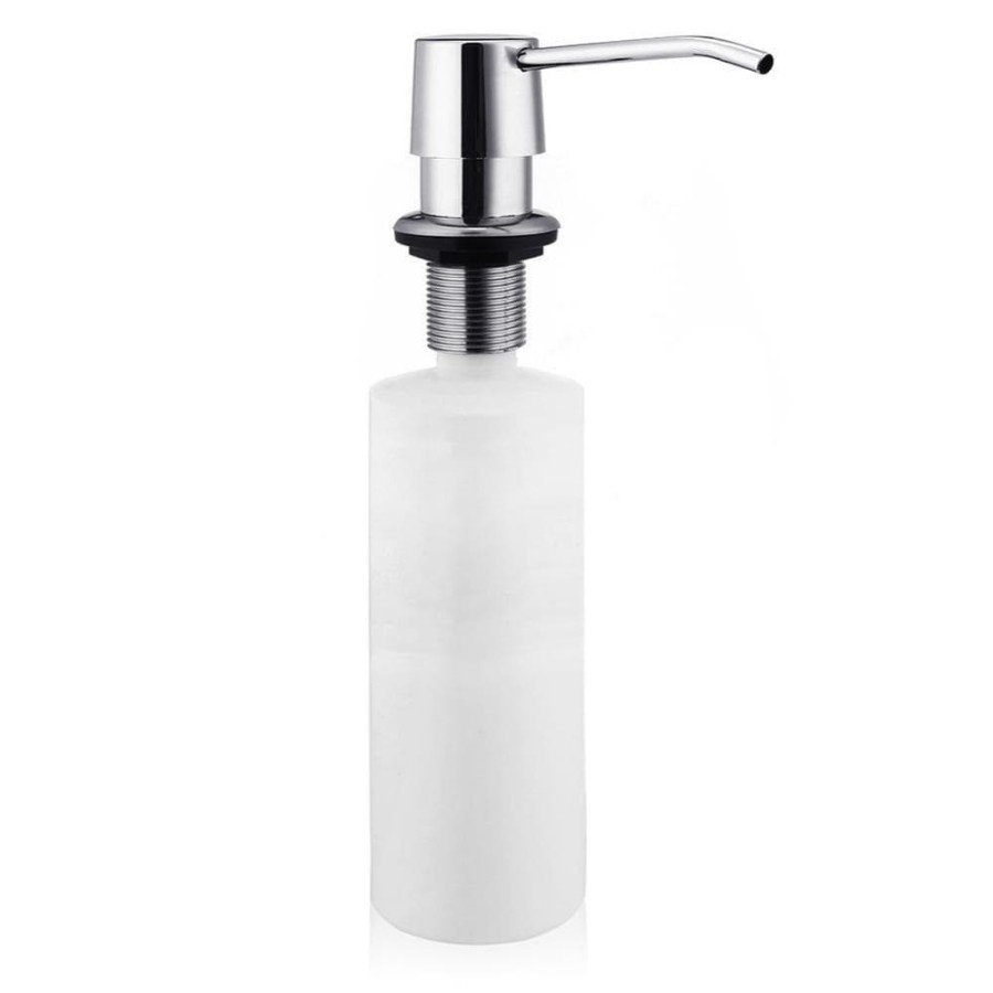 Tempat Sabun Keran Air Soap Dispenser 220ml - JJ-3122 - Silver