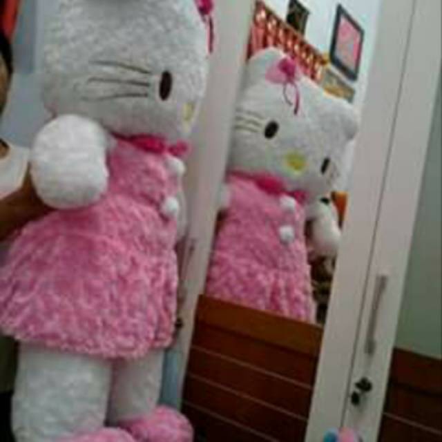 Boneka Hello Kitty Hellokitty Jumbo Uk 1 Meter