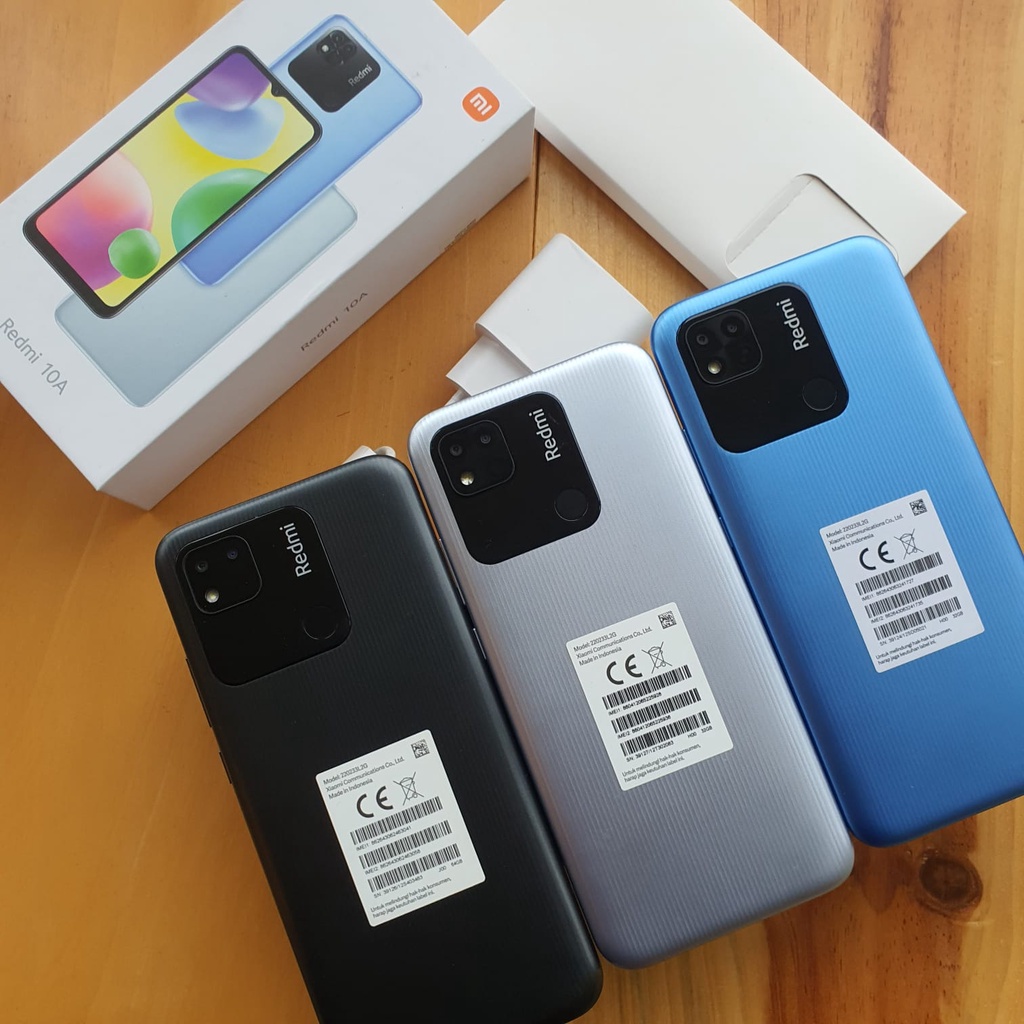 XIAOMI REDMI 10A SECOND 3/32GB & 3/64GB HANDPHONE SECOND HP SEKEN HP BEKAS HP MURAH