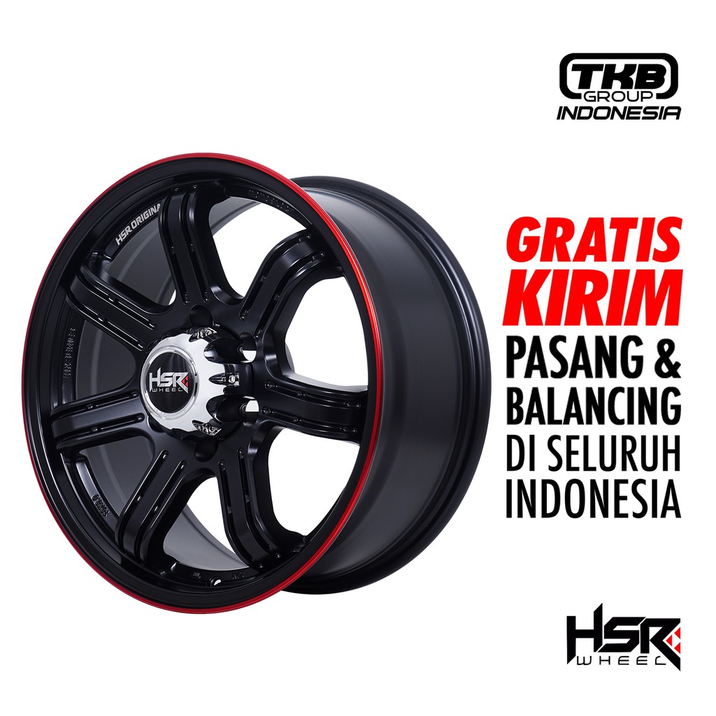 velg mobil pajero sport fortuner ring 18 HSR SIAK