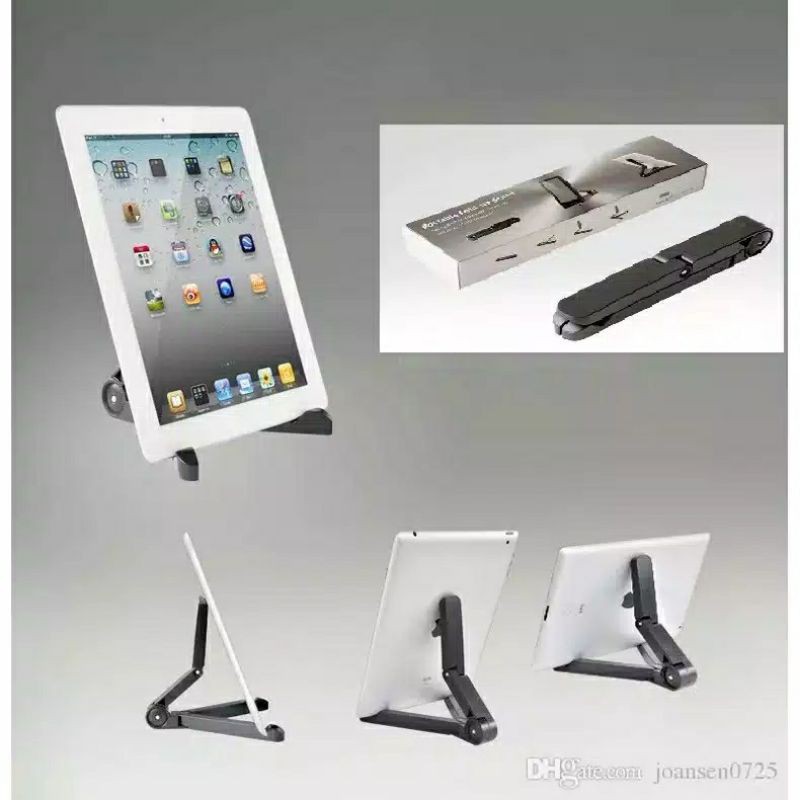 Holder Stand Tablet Universal Allsize Dudukan Penyangga iPad HP - Hitam