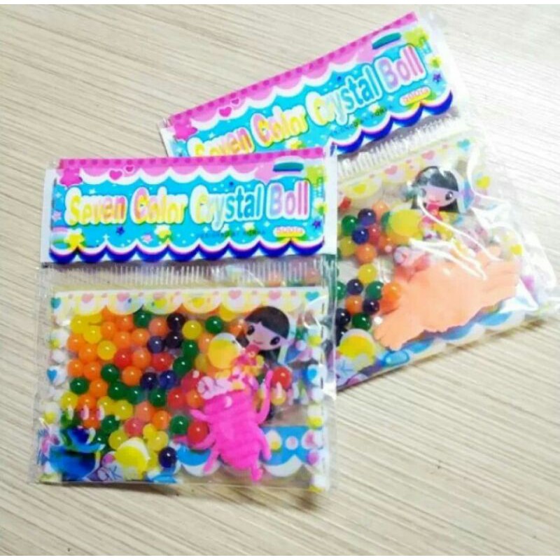 1 sachet Mainan rendaman / waterbeads hyrogel hewan / rendaman bola