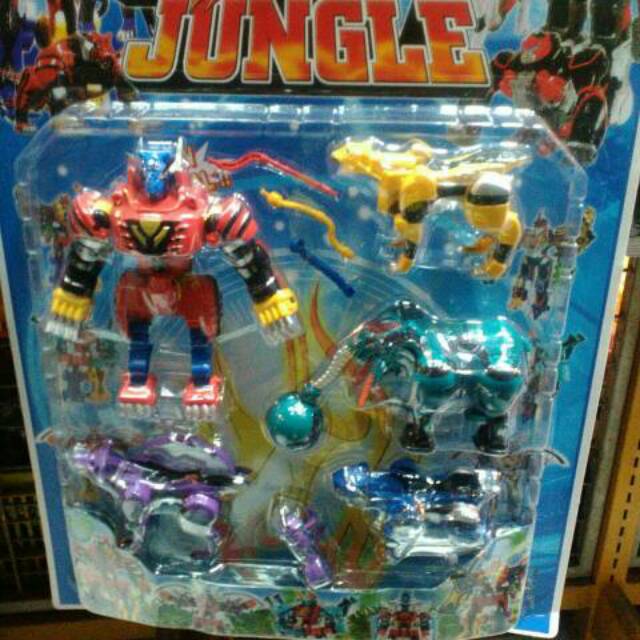 power rangers jungle fury robot