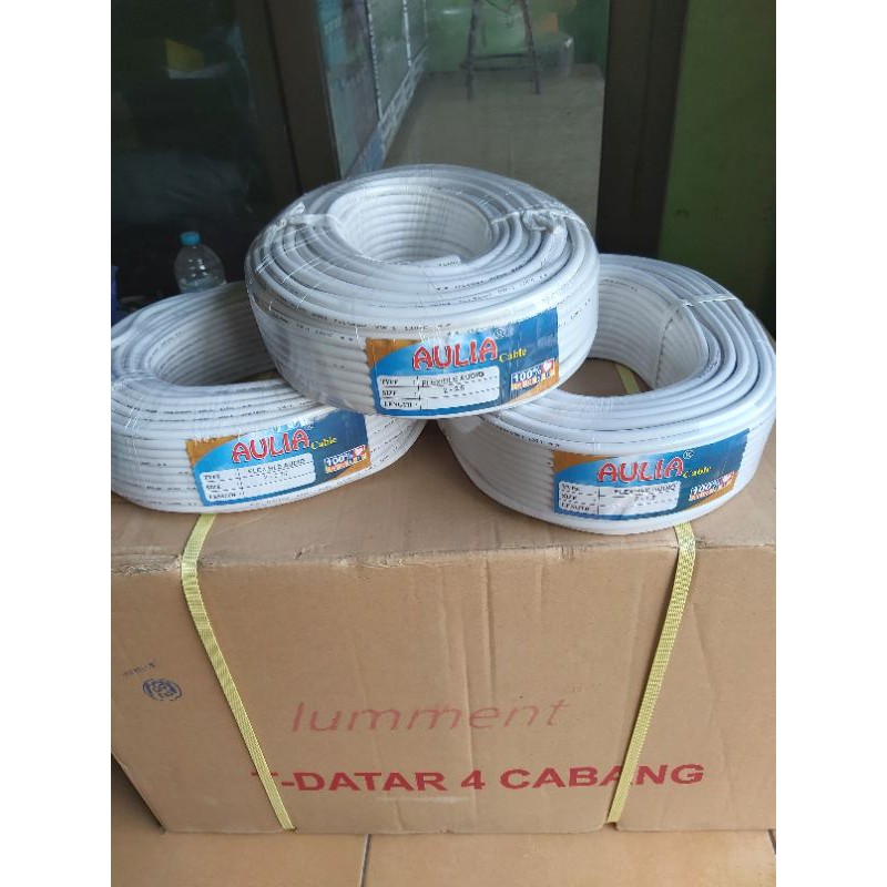 Kabel listrik HYO SERABUT 2X0,75, 2X1,5, 2X2,5 ( Harga Permeter ) SNI.