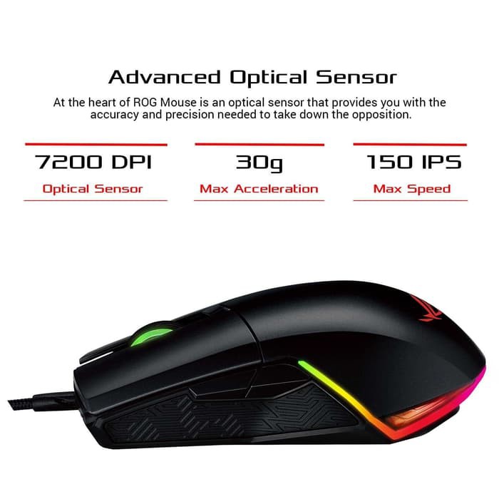 ASUS ROG Pugio Aura RGB - Gaming Mouse