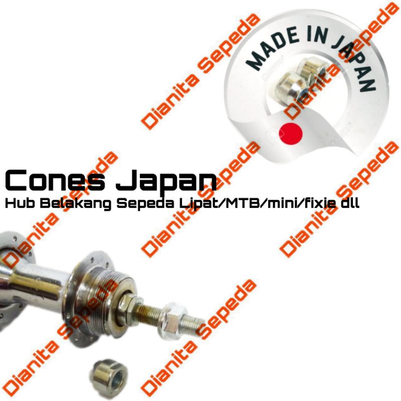 kones sepeda cones Japan hub freehub roda belakang Seli MTB mini BMX lipat