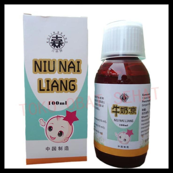 Niu Nai Liang Obat Panas Dalam, Batuk, Sehat Pencernaan Bayi & Anak