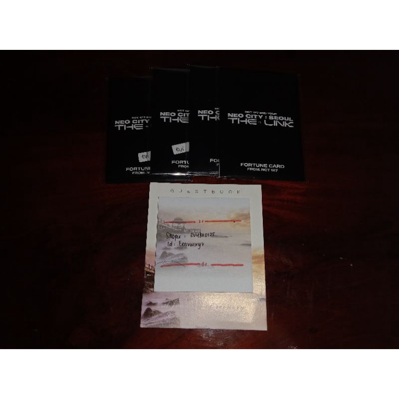 [SEALED] Random Scratch THE LINK NCT 127 Neo City : Seoul Taeil Taeyong Johnny Yuta Doyoung Jaehyun 