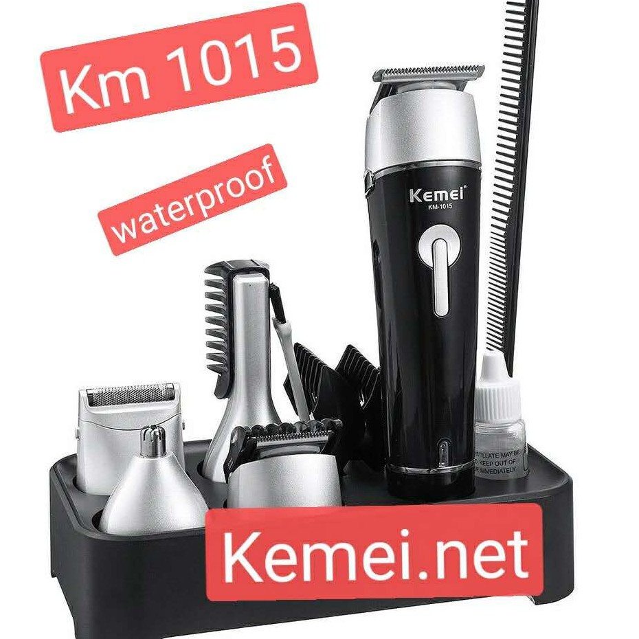 Kemei Alat Cukur Rambut KM-1015 Hair Clipper Shaver Waterproof 1015