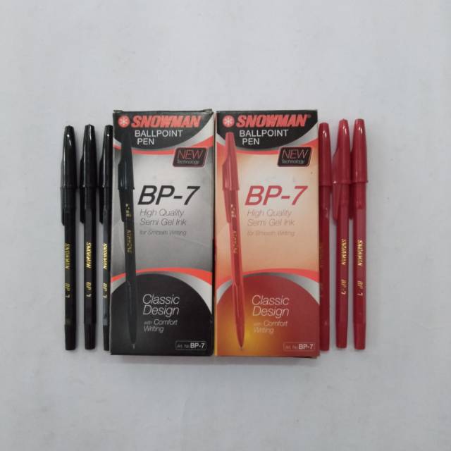 

Pulpen/Pena Snowman BP-7