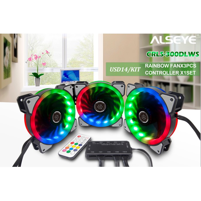 Fan ALSEYE Dringer CRLS300 + Controler  | ITECHBALI