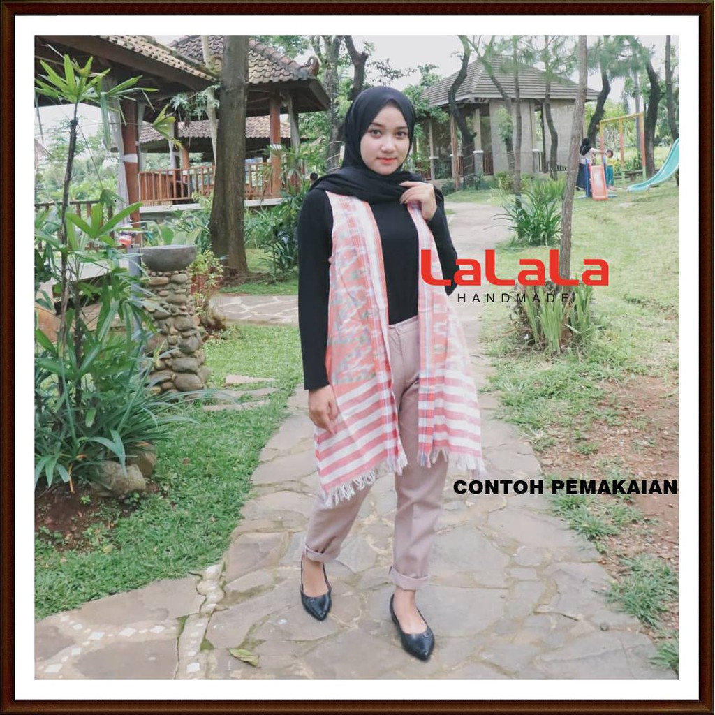 Cardigan Tenun Etnik / Atasan Outer Tenun Etnik Bahan Nyaman dipakai