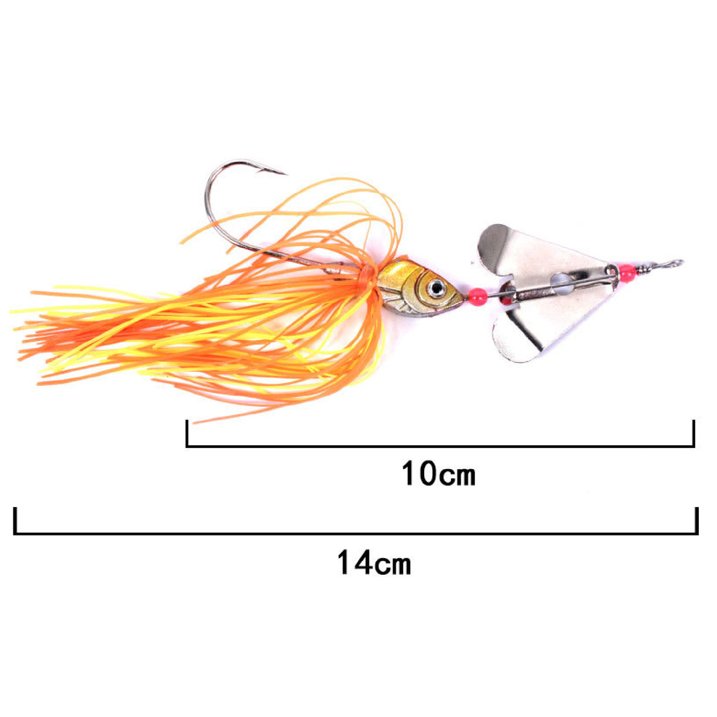 [Jianxin] Umpan Pancing Bionik Bentuk Hati Bahan Stainless Steel + Silikon