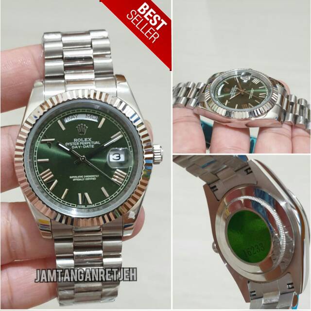 JAM TANGAN PRIA ROLEX DAY DATE AUTOMETIC