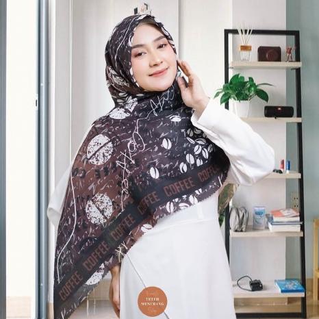 (munz -54) Hijab syari jumbo| jilbab Segi Empat Motif Printing | Syar i Scarf Voal Premium Etnik Series ukuran 140 x140 224NQSS