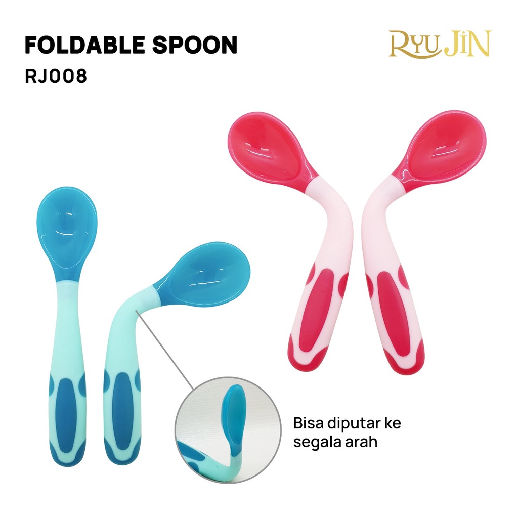 RYU JIN BABY FOLDABLE SPOONS / RJ-008